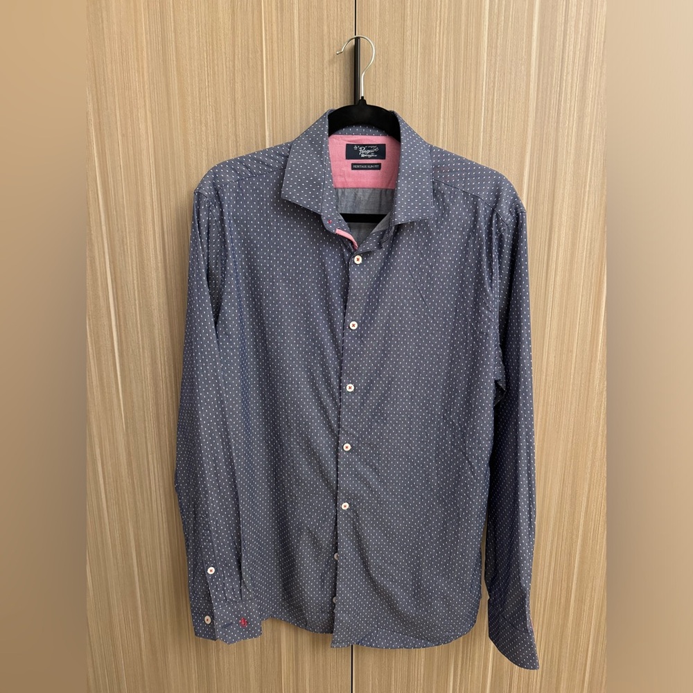 Original Penguin Blue Fun Dress Shirt